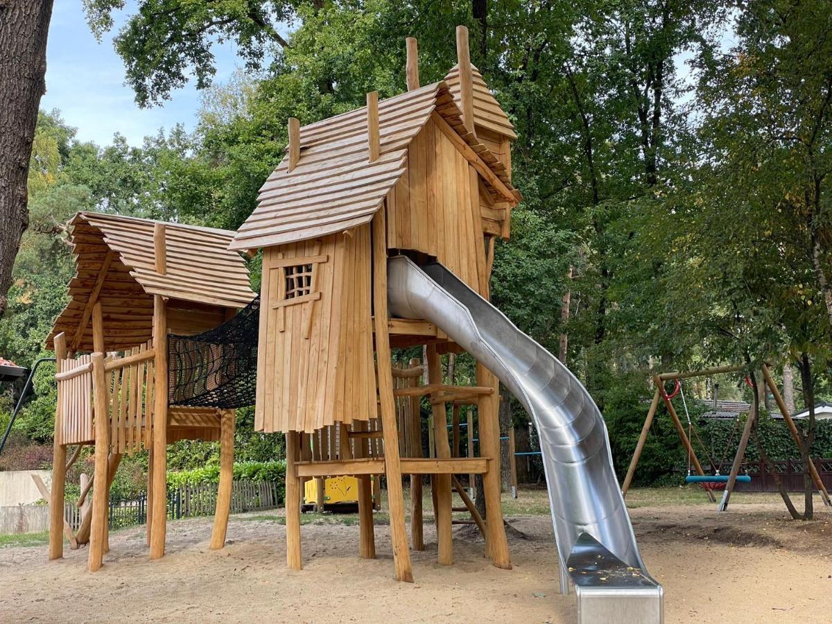 Luxe Familiehuis Veluwe 4-6 Persons Pool Kids Dog ホンデルロー エクステリア 写真